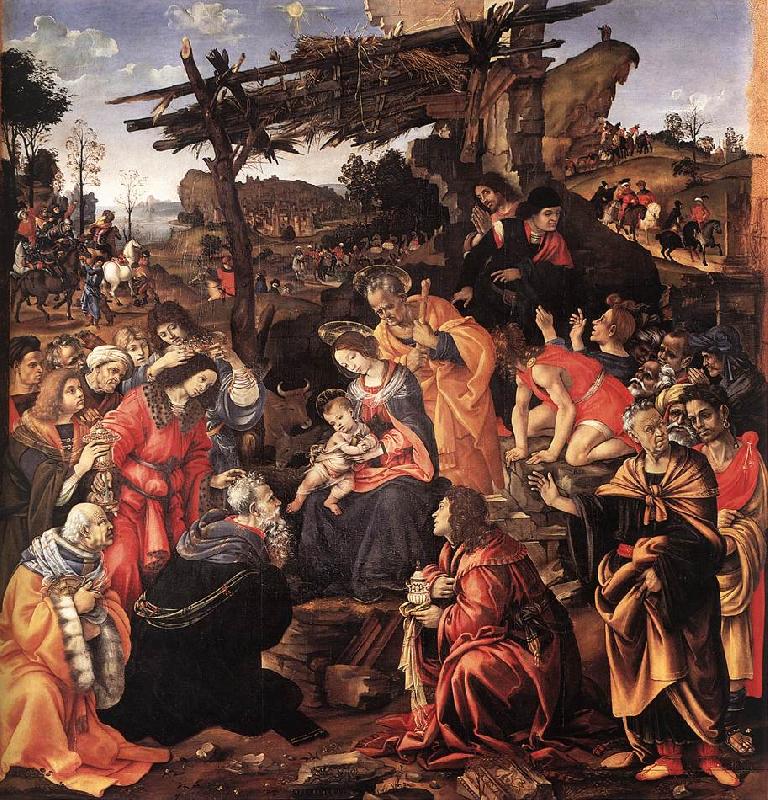 LIPPI, Filippino Adoration of the Magi sg